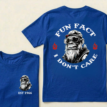 Fun Fact I Don't Care Custom Est.Year
