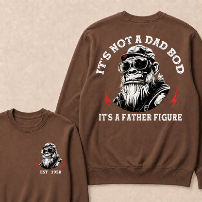It's Not A Dad Bod It's A Father Figure Custom Est.Year Crewneck